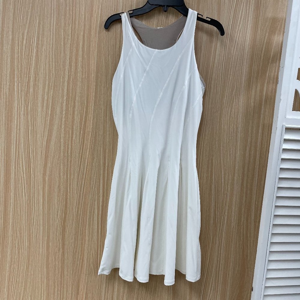 lululemon athletica White Athletic Tank Dress - Sleeveless Mini